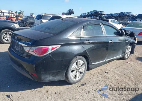 2013 Hyundai Sonata Hybrid Limited из США, поврежденный, VIN KMHEC4A42DA100683